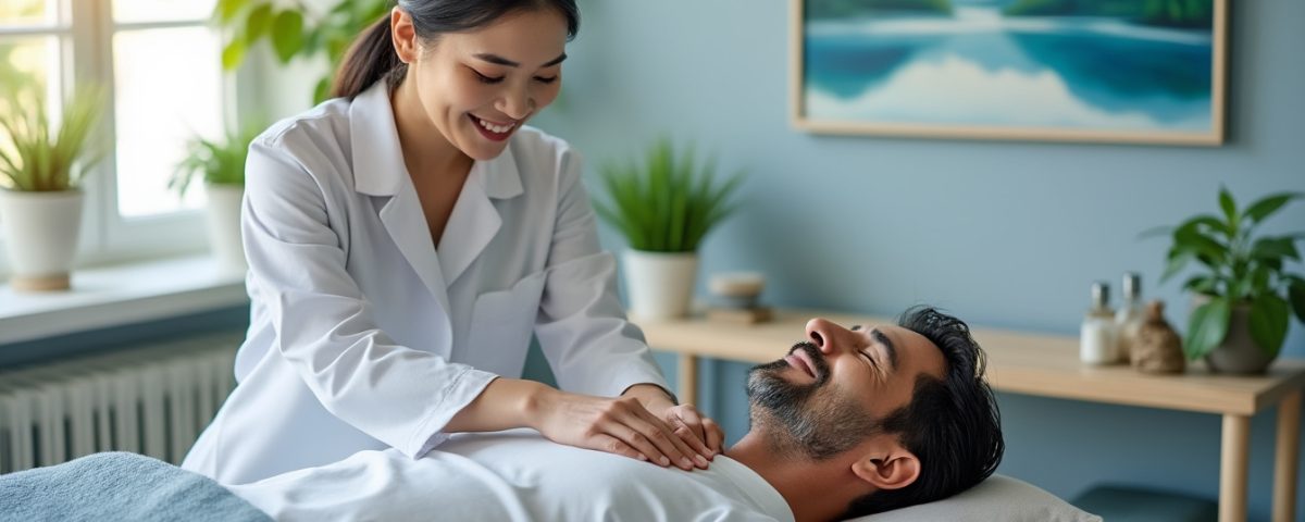 découvrez comment la thérapie manuelle peut soulager la cervicalgie. apprenez les techniques utilisées et les bénéfices pour votre santé et bien-être.