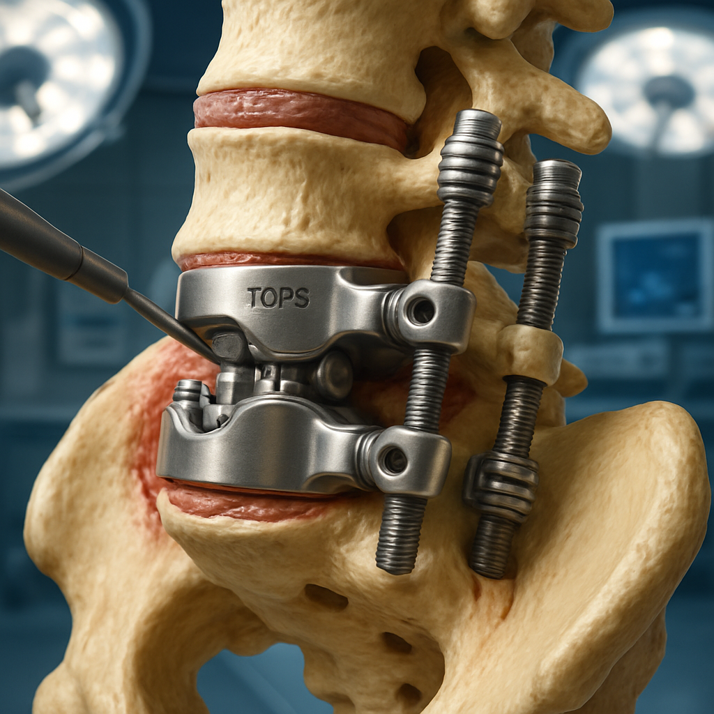 Implant TOPS™ : une alternative révolutionnaire à la fusion lombaire Décompression neurovertébrale