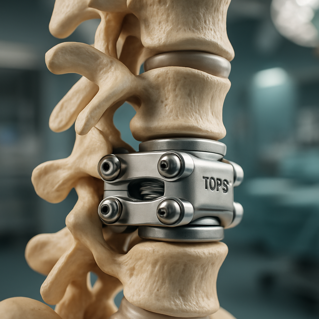 Implant TOPS™ : une alternative révolutionnaire à la fusion lombaire Décompression neurovertébrale