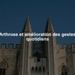 Arthrose et amélioration des gestes quotidiens