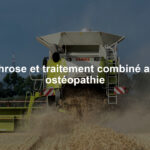 Arthrose et traitement combiné avec ostéopathie