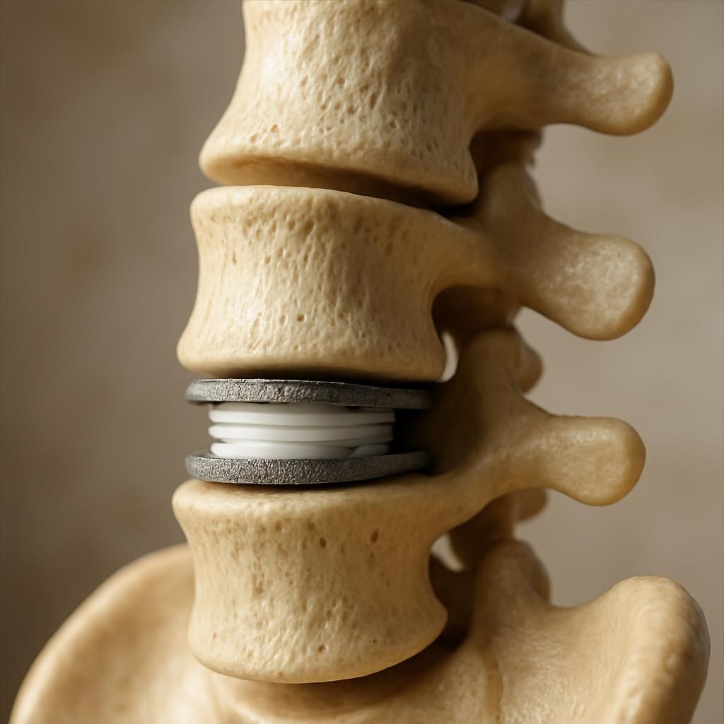découvrez la prothèse discale lombaire à saguenay, une solution moderne et approuvée pour soulager les douleurs dorsales et retrouver votre mobilité.