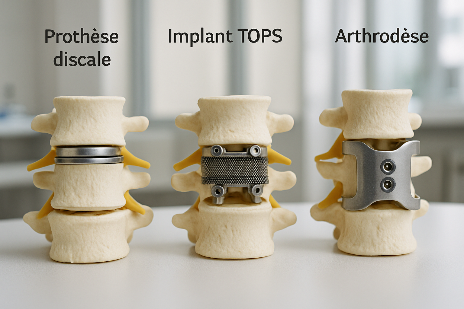 découvrez tops™ à gatineau, une alternative moderne et innovante à l’arthrodèse pour un traitement efficace et moins invasif de la colonne vertébrale.