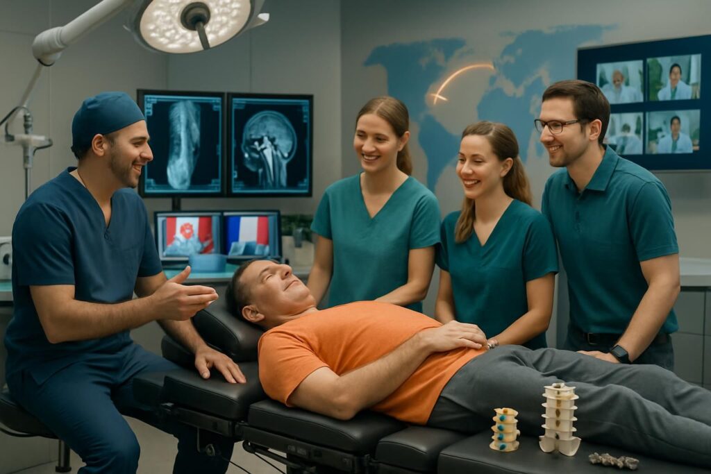 découvrez l'intervention intraspine® à laval, une solution personnalisée pour la stabilisation dynamique du dos, alliant innovation et confort pour un soulagement optimal.