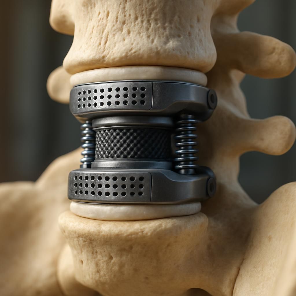 découvrez la prothèse discale lombaire à saguenay, une solution innovante pour préserver la mobilité intervertébrale et soulager les douleurs du dos avec efficacité.