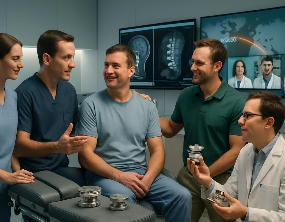 découvrez la prothèse discale cervicale à québec, une alternative moderne à la fusion pour soulager les douleurs cervicales tout en conservant la mobilité de la colonne vertébrale.