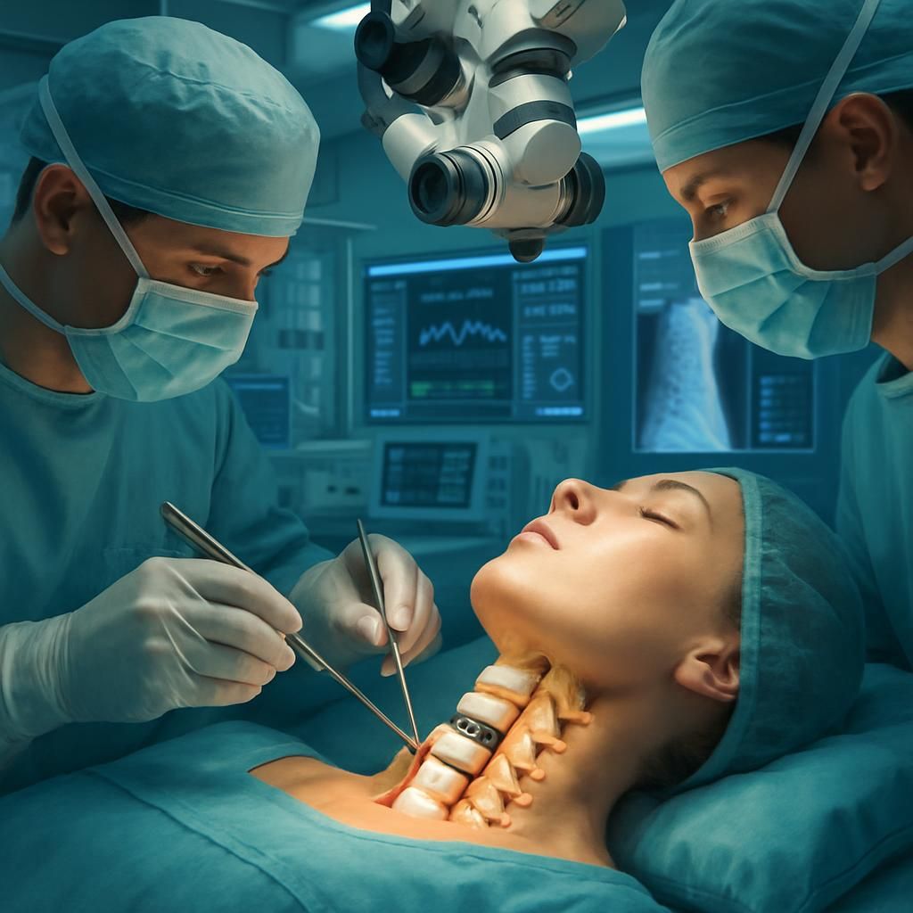 découvrez la chirurgie du cou à montréal, une approche spécialisée pour préserver la fonction cervicale et assurer votre bien-être.