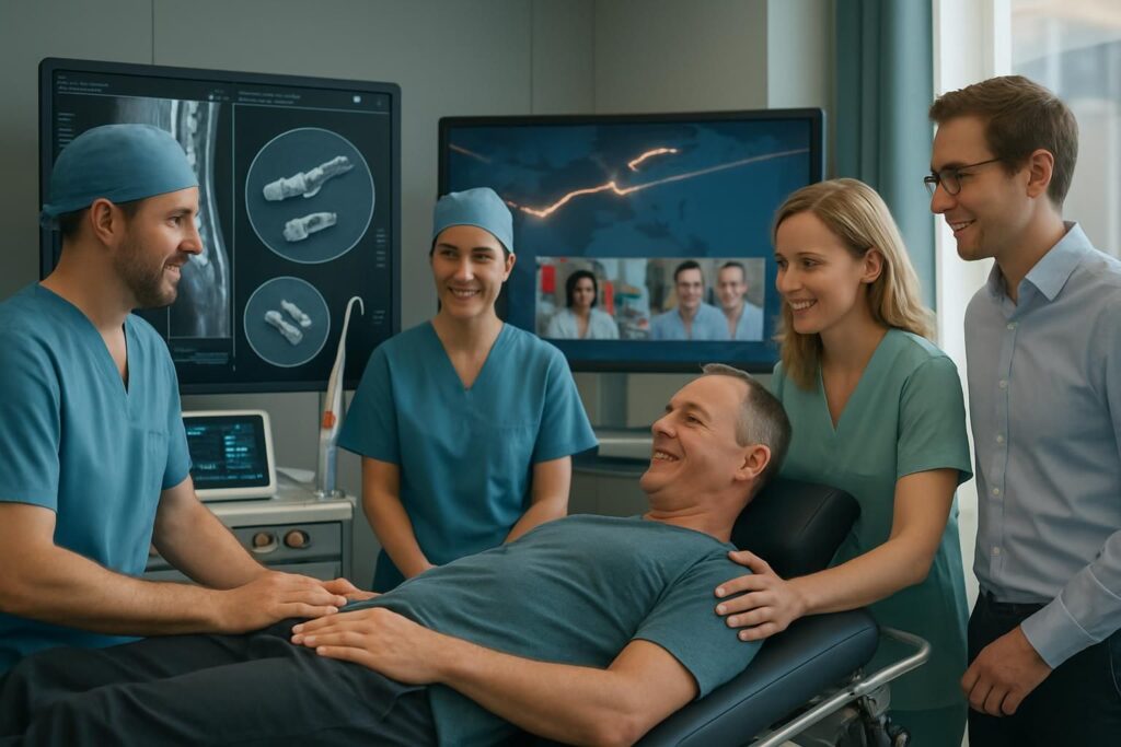 découvrez la chirurgie mini-invasive à longueuil, utilisant des techniques innovantes pour traiter le rachis avec précision et un temps de récupération réduit.